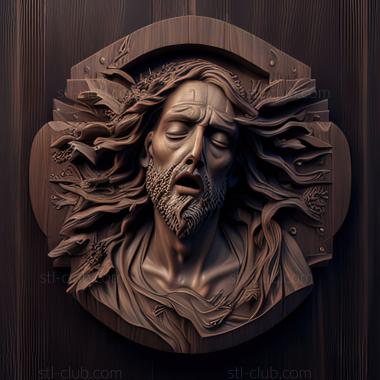 3D model st jesus (STL)